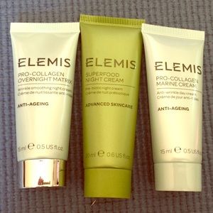 Elemis skincare 3pc travel Moisturizer set